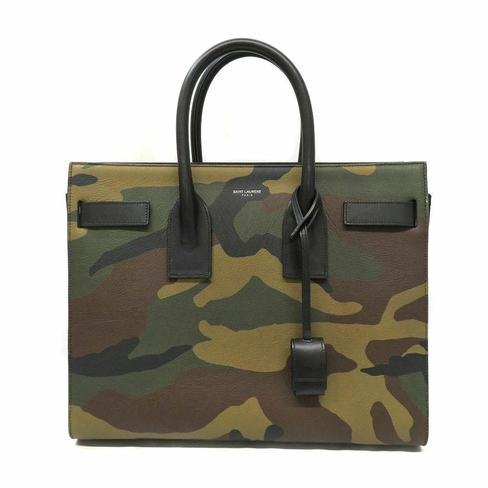 Saint Laurent Sac de Jour camouflage